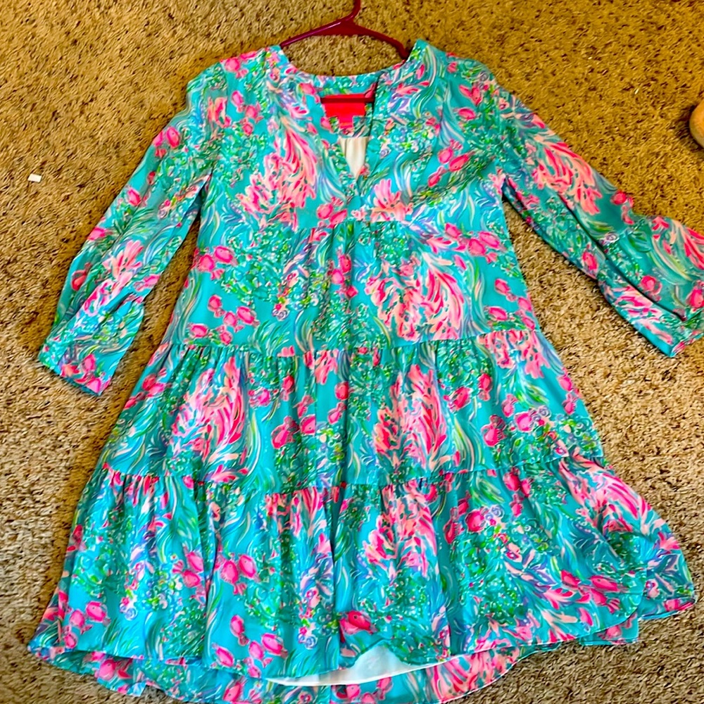 Lily Pulitzer tiered dress